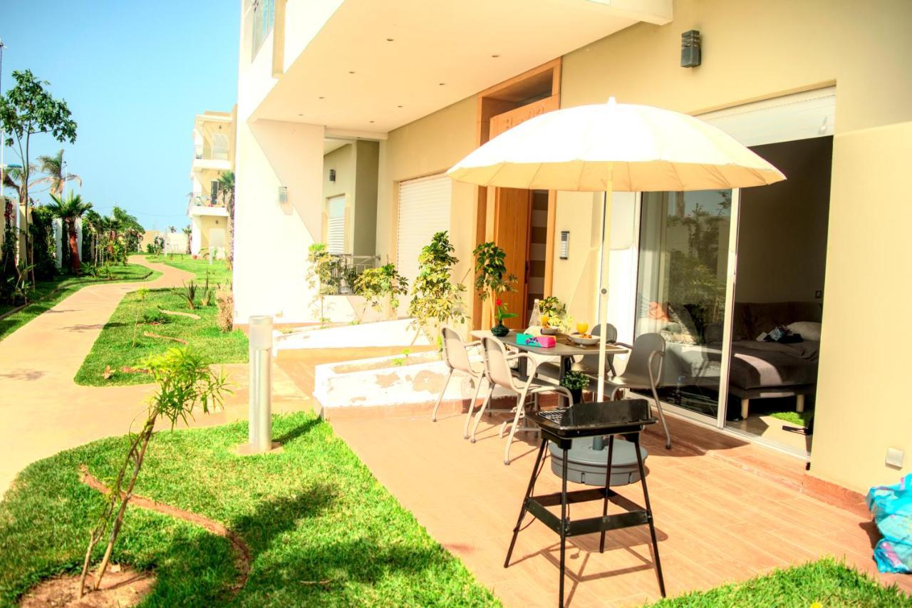 Casabay Sidi Rahal, Appartement Avec Acces Direct A La Plage Et Piscine ซิดิ ราฮาล ภายนอก รูปภาพ